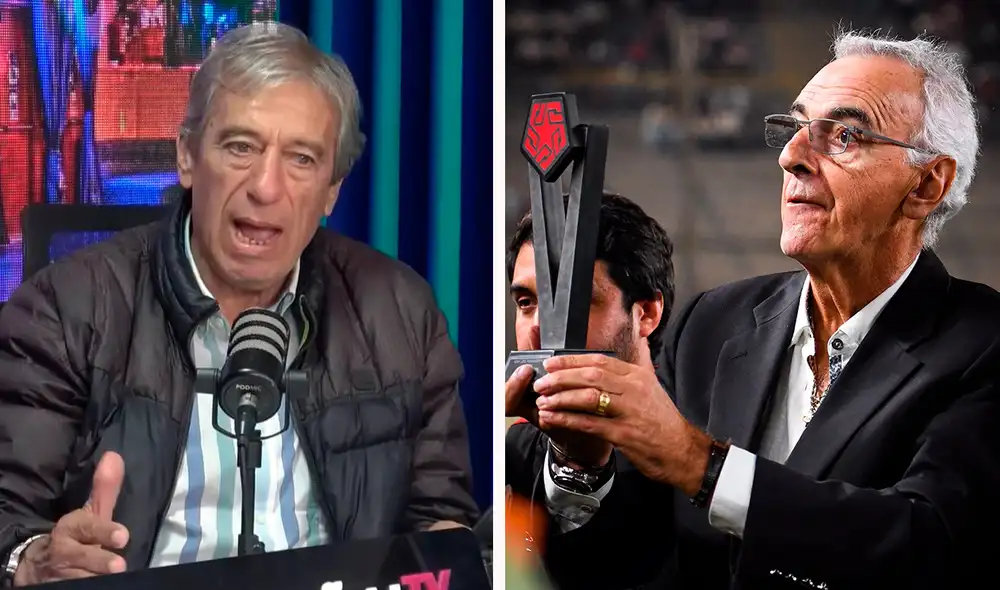 Germán Leguía señaló que Jorge Fossati usaba a River por cábala y no por táctica. Foto: composición LR/Con Señal TV