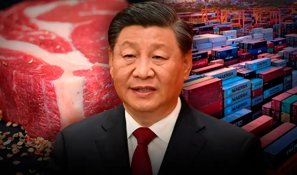 China se pone estricto con la exportación de carne.