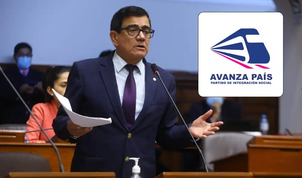 José Williams Zapata postula a la presidencia con el partido Avanza País. Foto: composición LR