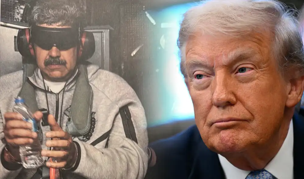 Primera imágen de Nicolás Maduro rumbo a Estados Unidos.