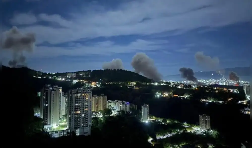 Maduro fue capturado tras bombardeos realizados por Estados Unidos en Venezuela.