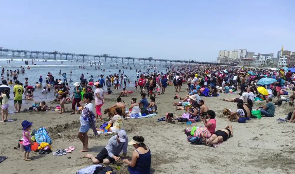 Playa de Pimentel está dentro de la lista de no aptas. Foto: Emmanuel Moreno - La República.
