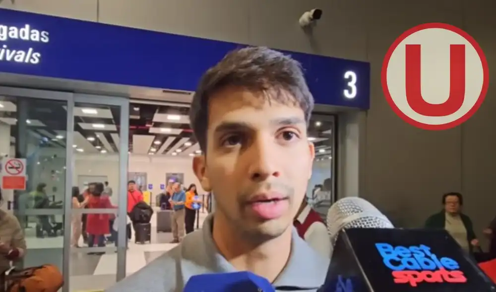 Burlamaqui manda recado al entrenador de Universitario. Foto: Inka Digital TV Burlamaqui manda recado al entrenador de Universitario. Foto: Inka Digital TV