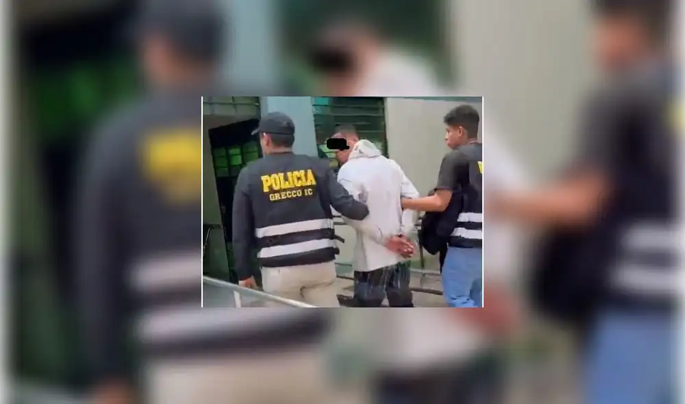 Detenido por agentes del grupo Grecco. Detenido por agentes del grupo Grecco.