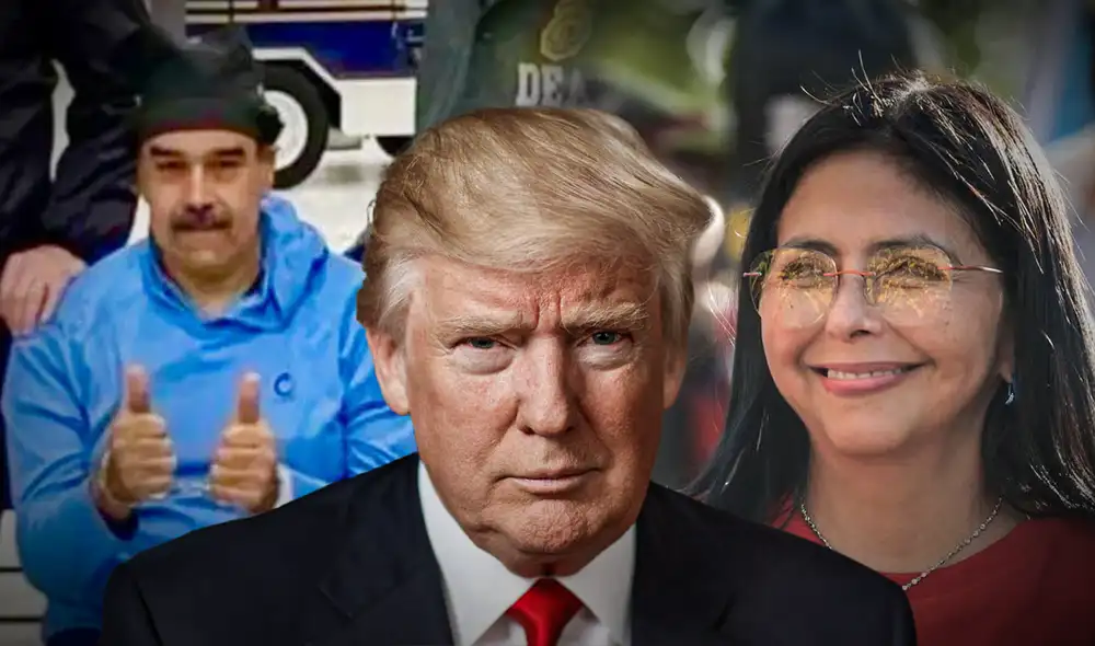 Donald Trump captura a Nicolás Maduro y Delcy Rodríguez asume la presidencia de Venezuela.