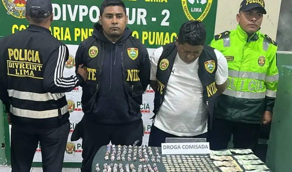 Las bandas criminales fueron detenidas con más de 1400 bolsas de drogas en Chorrillos. Las bandas criminales fueron detenidas con más de 1400 bolsas de drogas en Chorrillos.