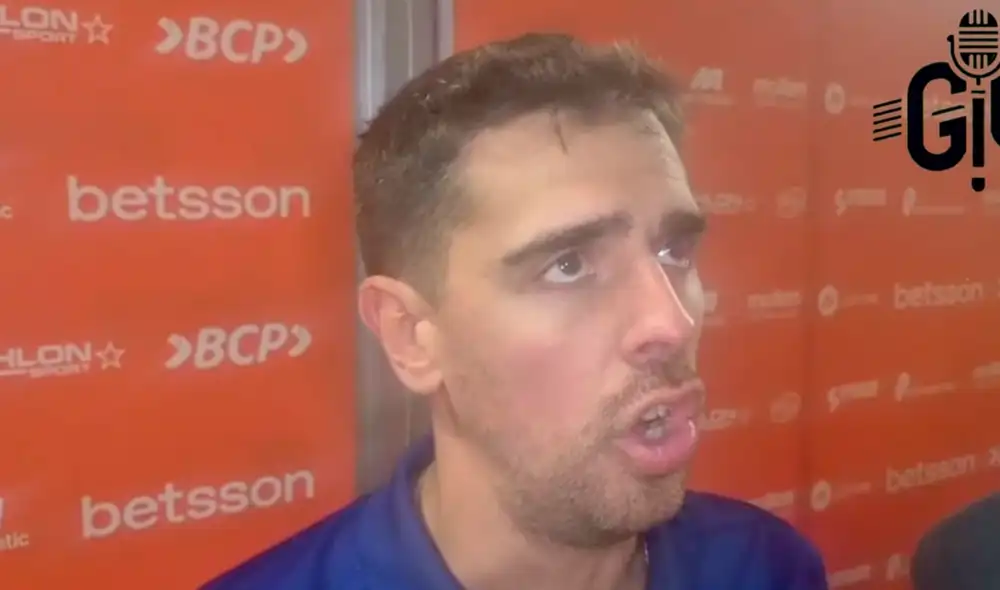 Facundo Morando pidió que las jugadoras dejen de recibir amenazas. Foto: captura de Gerson Cuba