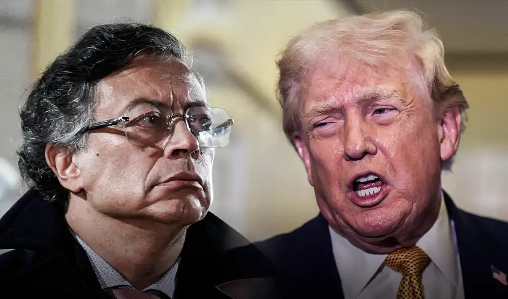 Es la tercera vez que Donald Trump amenaza a Gustavo Petro con una salida o acción contra "sus molinos de drogas" en Colombia. Es la tercera vez que Donald Trump amenaza a Gustavo Petro con una salida o acción contra "sus molinos de drogas" en Colombia.