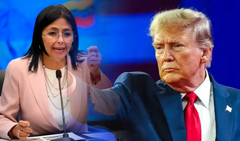 Aparecen las primeras diferencia entre Delcy Rodriguez y Donald Trump.