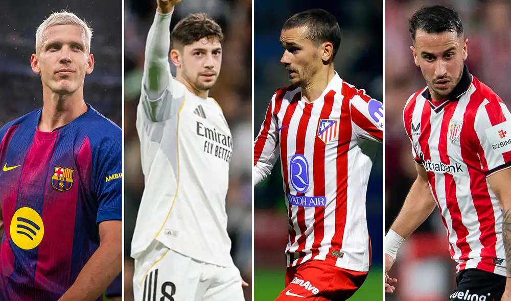 La Supercopa de España 2026 se jugará entre el 7 y el 11 de enero. Foto: composición de LR/FC Barcelona/Real Madrid/Atlético de Madrid/Athletic Club