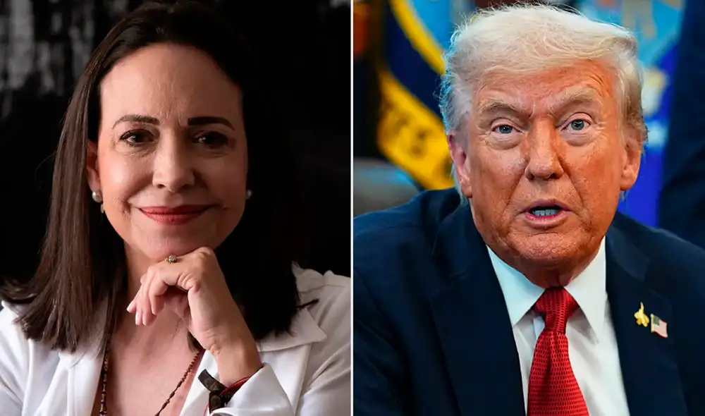 Trump dijo que Machado no tiene el apoyo necesario como para ser la nueva líder de Venezuela. Trump dijo que Machado no tiene el apoyo necesario como para ser la nueva líder de Venezuela.