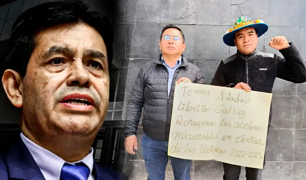 Tomás Gálvez desactiva oficialmente los Equipos Especiales Lava Jato, Cuellos Blancos, Eficcop y Eficavip. Créditos: composición LR.