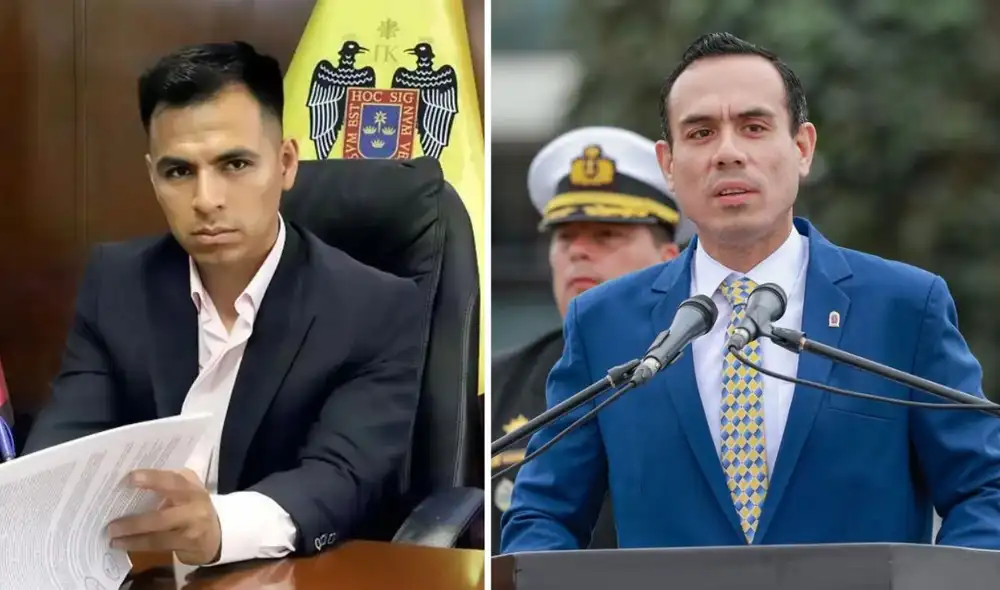 Franco Vidal reclama a José Jerí apoyo a personas vulnerables en Ate. Foto: composición LR