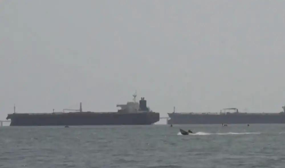 EE. UU. confirmó la intercepción un buque petrolero ruso en el Atlántico Norte. Foto: captura TN