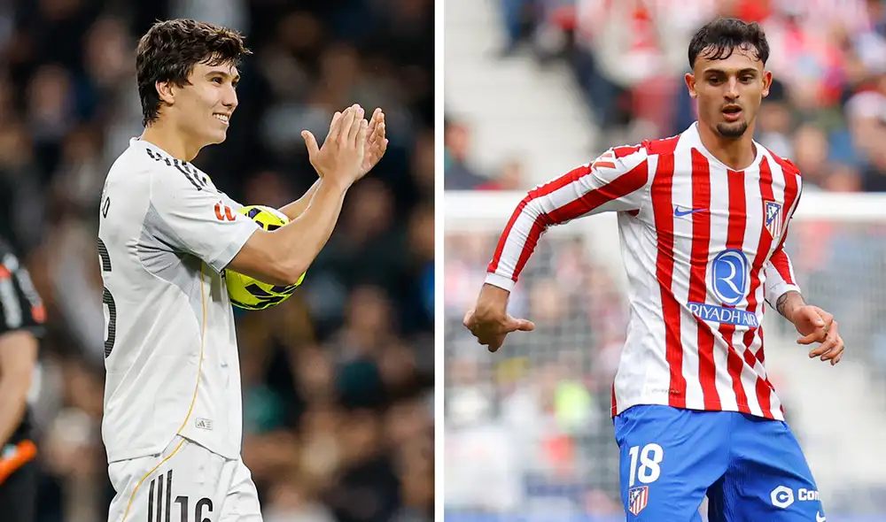 Gonzalo y Marc Pubill se perfilan como titulares. Foto: composición de LR/Real Madrid/Atlético de Madrid