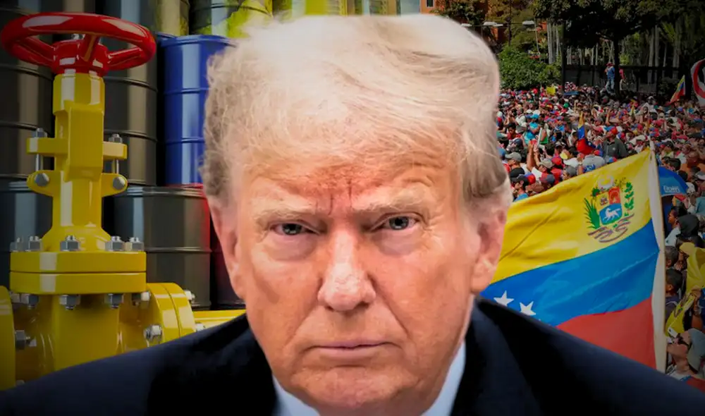 Donald Trump anuncia que Estados Unidos gobernará Venezuela y controlará la venta de petróleo venezolano.