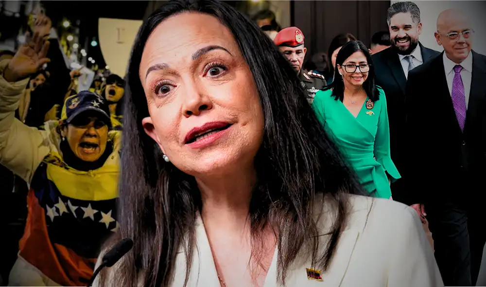 María Corina Machado asegura que Delcy Rodríguez gobernará de forma temporal en medio de la transición en Venezuela.