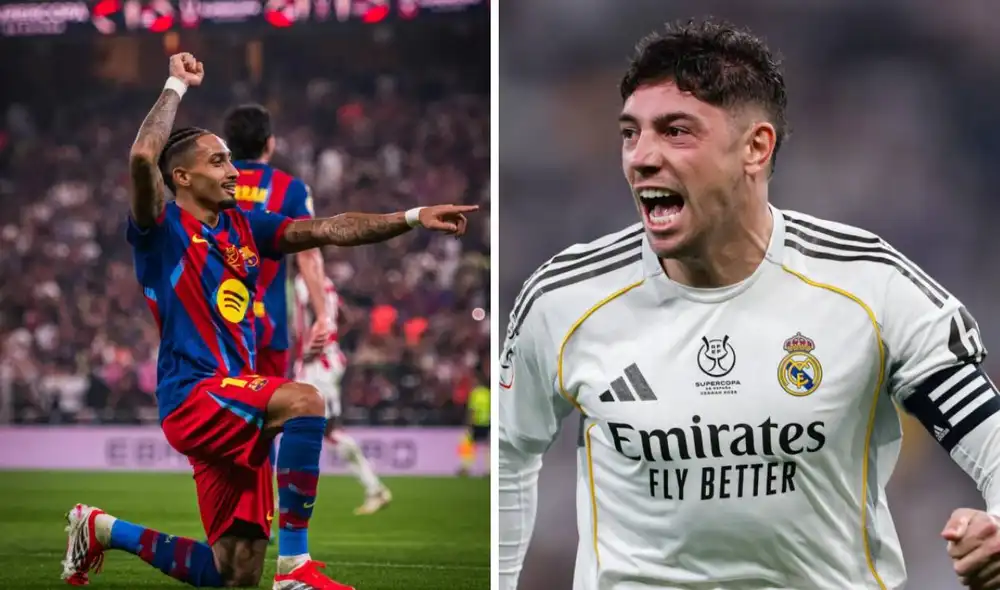 FC Barcelona y Real Madrid volverán a verse las caras este 11 de enero por la final de la Supercopa de España. Foto: composición LR/Instagram