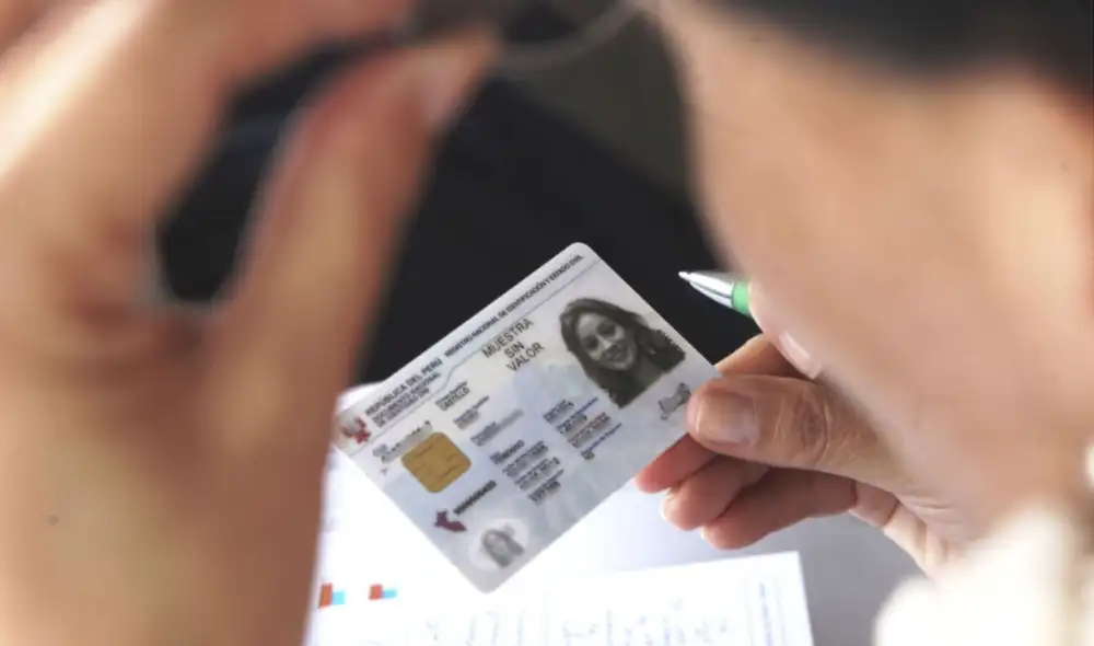 DNI electrónico en Miraflores. Foto: difusión