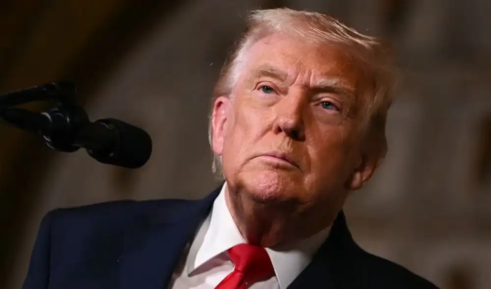 Trump afirmó que su gobierno iniciará una nueva fase de su estrategia antidrogas con operaciones terrestres. Foto: AFP