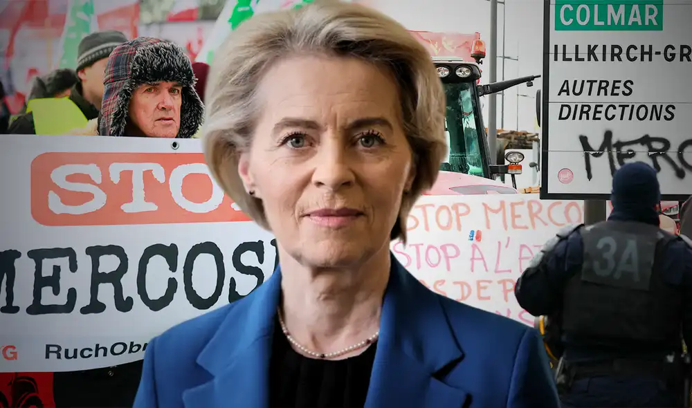 Ursula von der Leyen viajará a Paraguay para firmar el acuerdo entre Unión Europea y Mercosur.