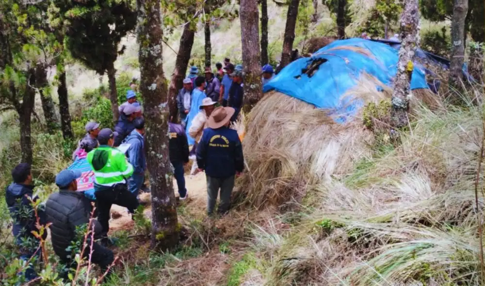 Madre y sus tres menores fallecen tras ser impactados por un rayo cuando se encontraban dentro de una cabaña en Apurímac