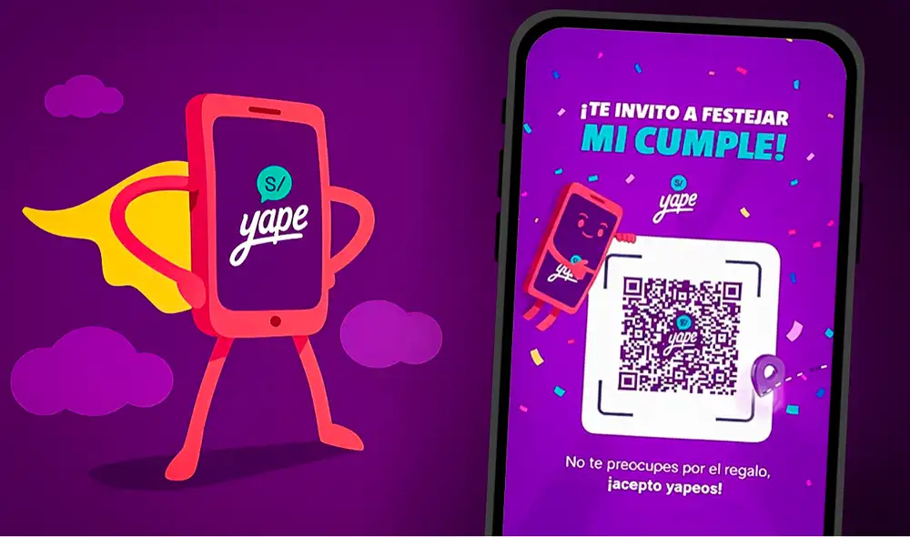 Yape anuncia una nueva actualización en las plantillas de los cumpleaños.