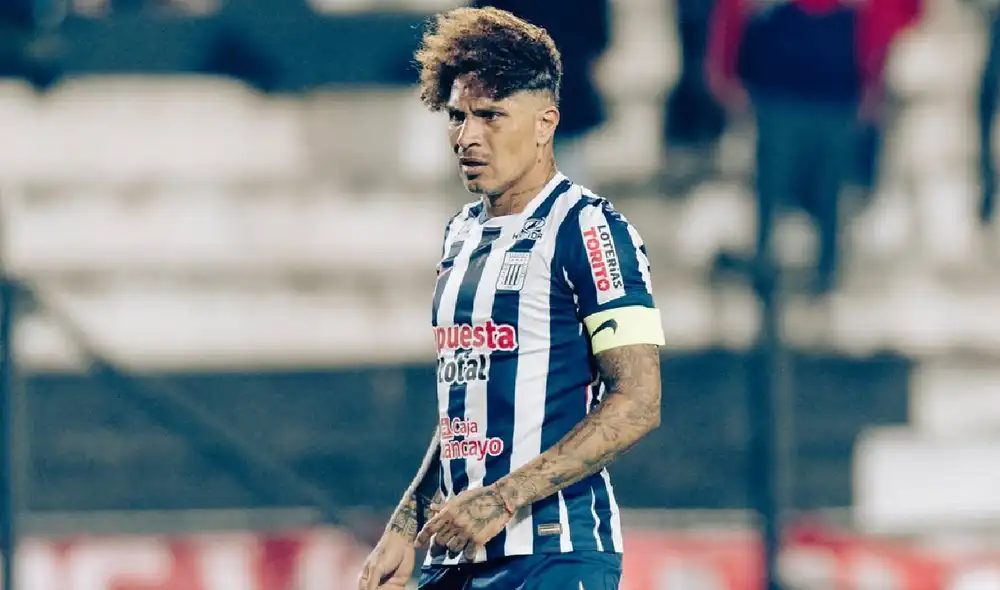 Paolo Guerrero fue el capitán anoche.