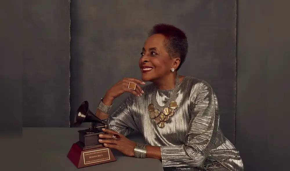 Susana Baca le dedicó el Grammy a la generación Z.