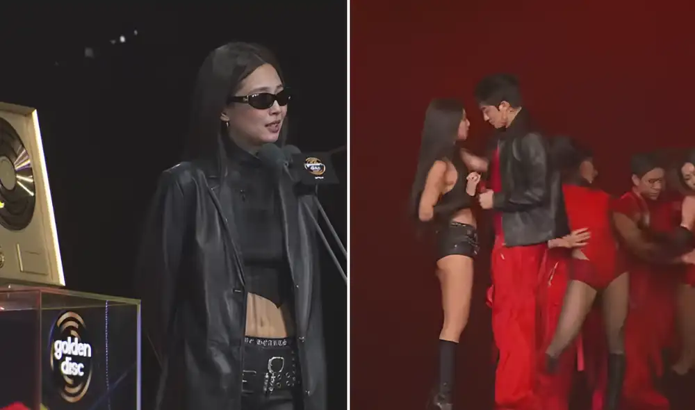 Jennie de BLACKPINK se llevó cuatro premios en los Golden Disc Awards 2026. Foto: composición LR/difusión