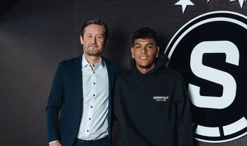 Joao Grimaldo jugará en su tercer club en Europa. Foto: X/Sparta Praga Joao Grimaldo jugará en su tercer club en Europa. Foto: X/Sparta Praga