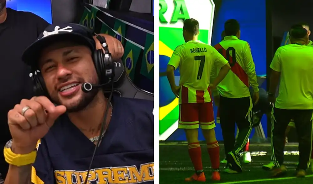 Neymar estuvo presente en la victoria de Brasil contra Perú. Foto: composición LR/captura de Kings League Neymar estuvo presente en la victoria de Brasil contra Perú. Foto: composición LR/captura de Kings League