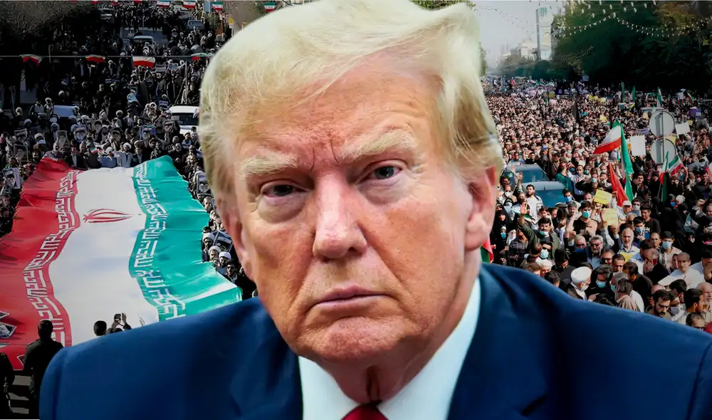 Donald Trump sostuvo que se debería "actuar" si la represión del movimiento de protesta no cesa en Irán.