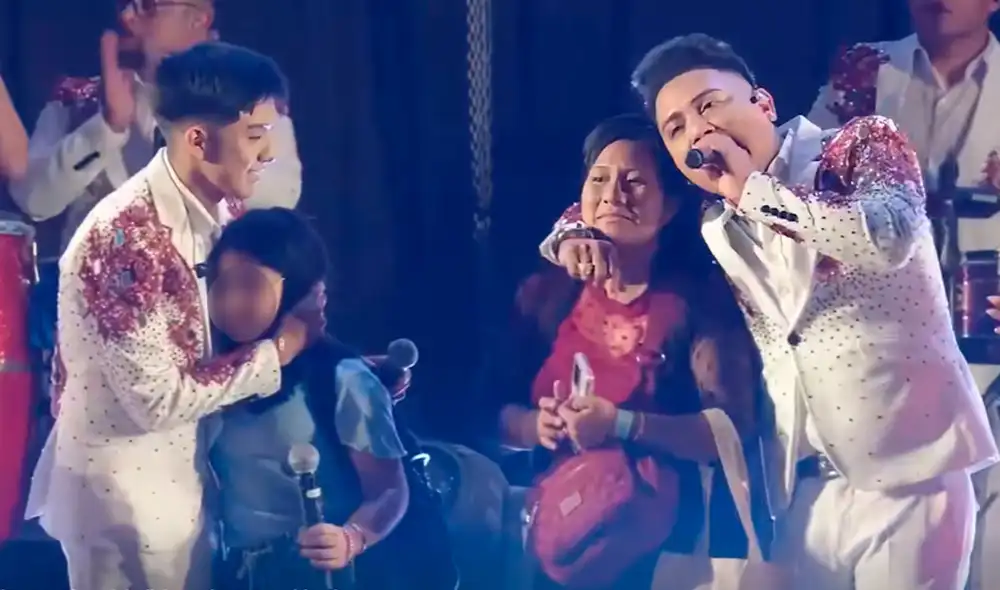 La niña se emocionó y derramó algunas lágrimas al conocer la sorpresa que le dieron los integrantes de La Bella Luz.