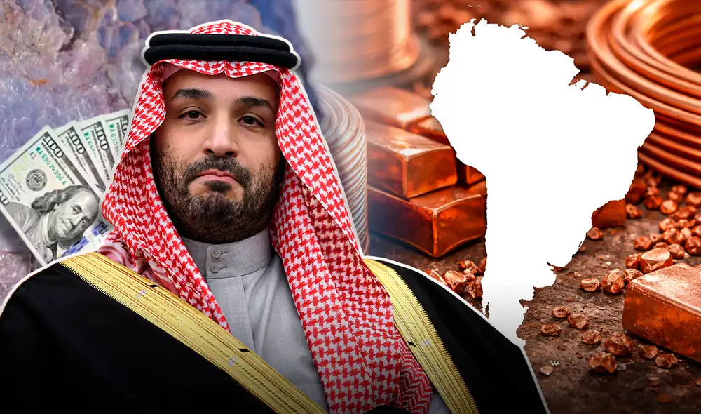 Arabia Saudita planea transformar a este país de América Latina en el 'rey' del cobre y del litio en el mundo, según su plan Visión 2030.