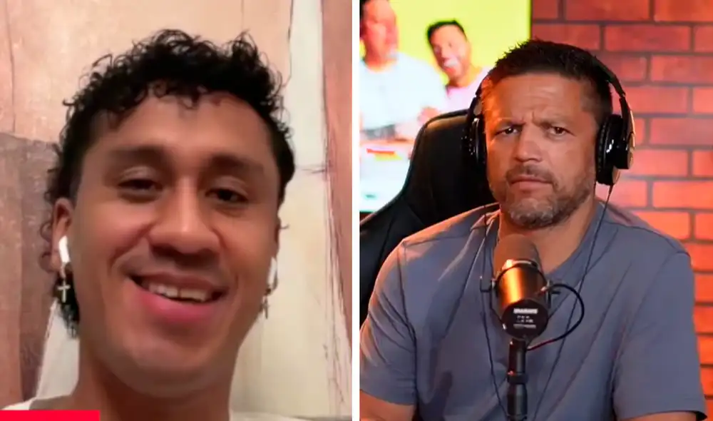 Renato Tapia tuvo tenso momento con Pedro García. Foto: composición LR/Doble Punta