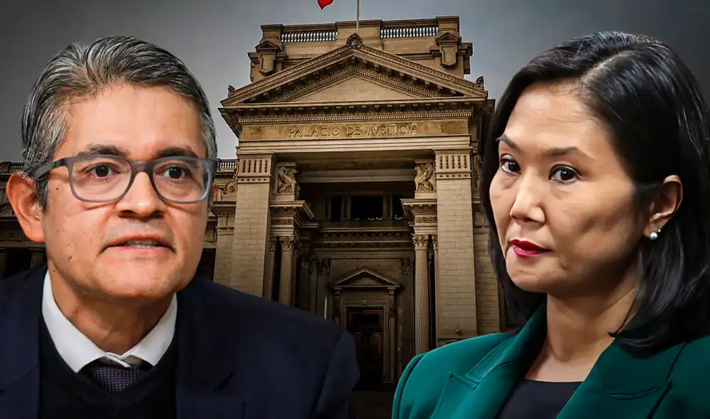 Keiko Fujimori queda libre del caso cócteles y el fiscal José Domingo Pérez enfrenta la destitución. Foto: composición LR
