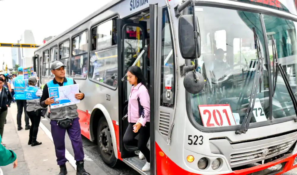 El Corredor Rosado permitiría la segregación de carriles en los ejes Venezuela–Grau, Bertello–Carlos Izaguirre y Tomás Valle.
