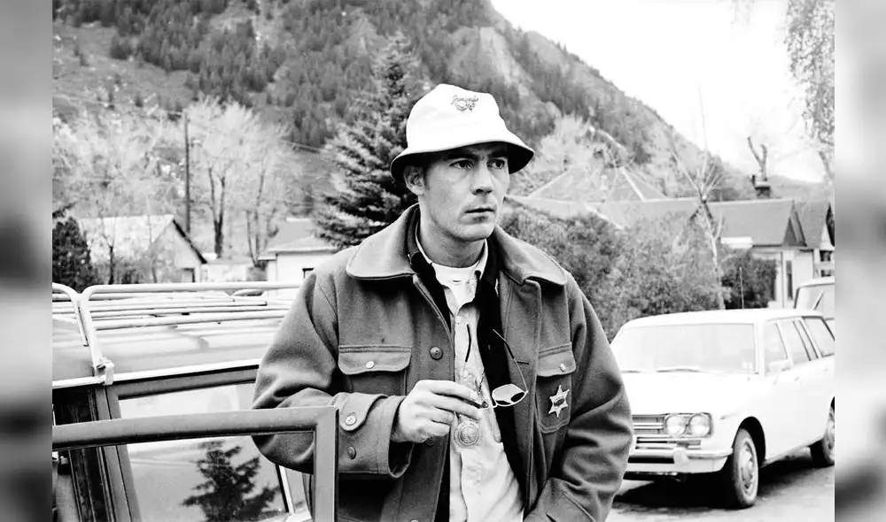 Hunter S. Thompson. Imagen: Difusión.