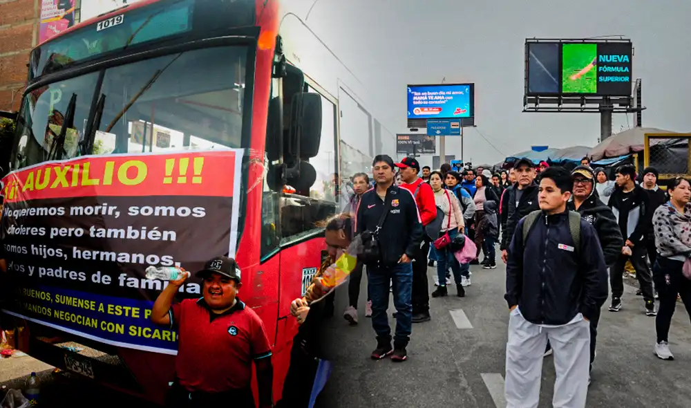 Transportistas pararon sus unidades este 14 de enero ante la ola de criminalidad que los afecta