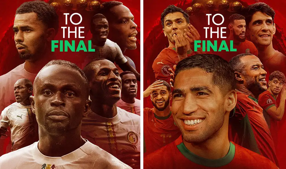 Senegal y Marruecos nunca se habían enfrentado por una final de la Copa Africana de Naciones. Foto: AFCON 2025