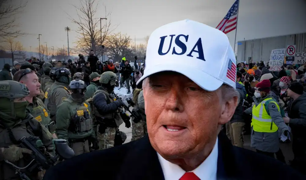 Donald Trump quiere activar la Ley de Insurrección para desplegar militares en Minnesota.