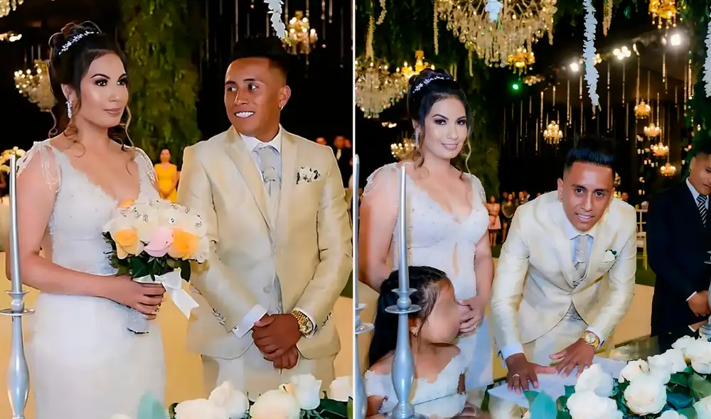 Christian Cueva y Pamela López se casaron un 21 de diciembre de 2019. Foto: Composición LR/Instagram