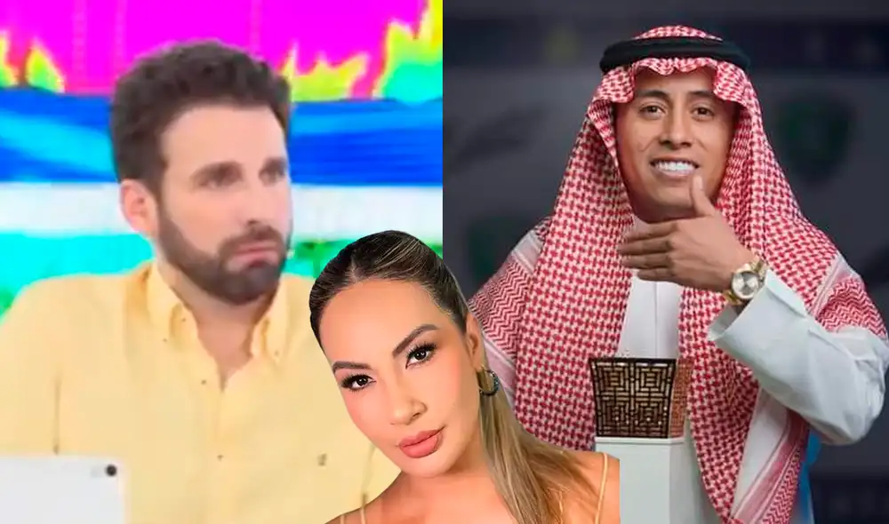 Christian Cueva jugó en Arabia Saudita durante 2021 al 2023. Foto: Composición LR/Instagram/Willax.