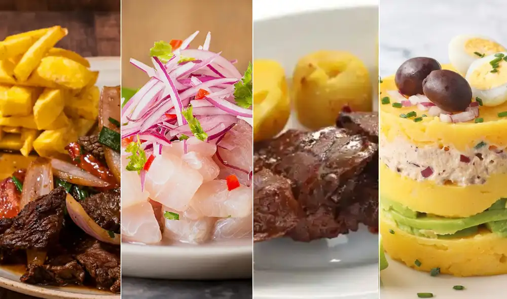 Causa limeña, ceviche y anticuchos destacan en la celebración del aniversario de Lima.