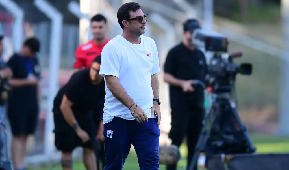 Pablo Guede es técnico de Alianza Lima.