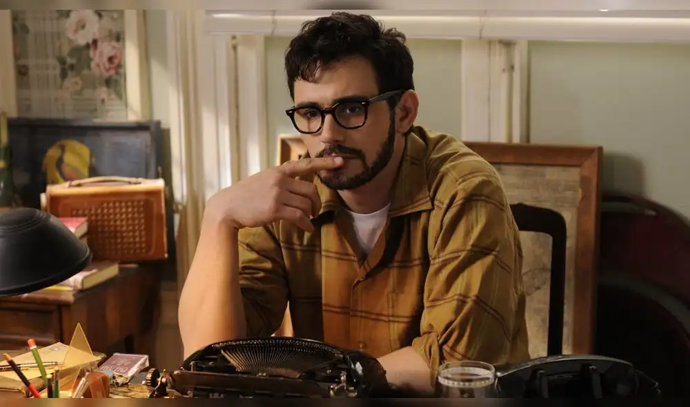 James Franco como Allen Ginsberg. Imagen: Difusión.