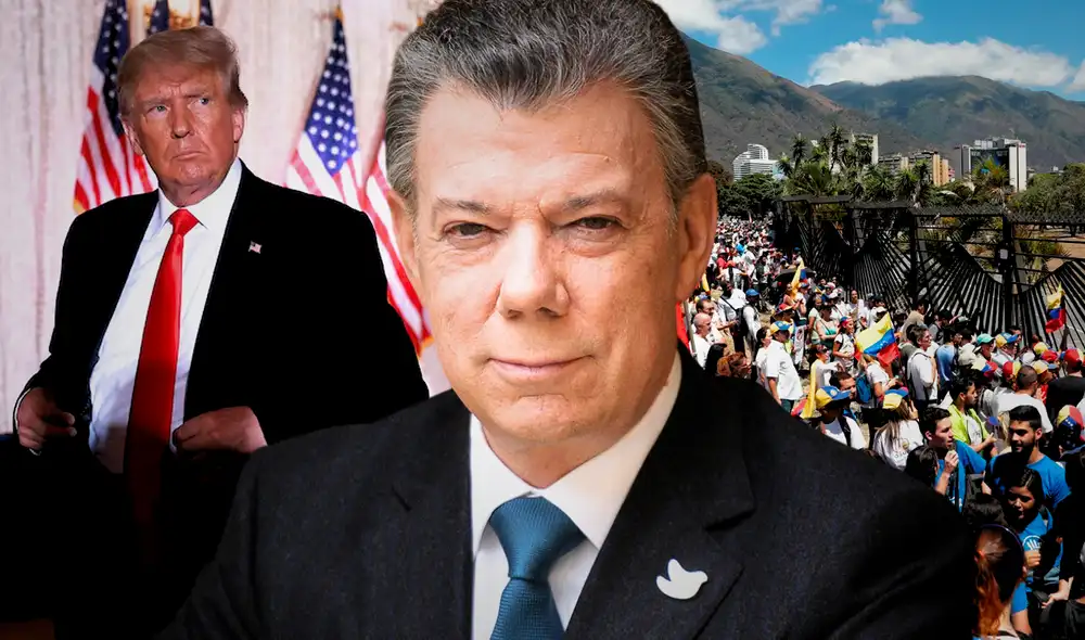 Juan Manuel Santos dijo que Donald Trump propuso en Nueva York invadir Venezuela.