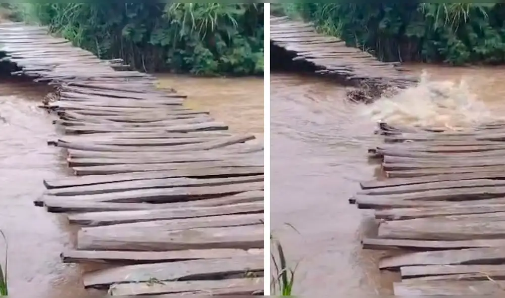 Pobladores quedaron aislados e incomunicados. Foto: Composición LR / Cortesía