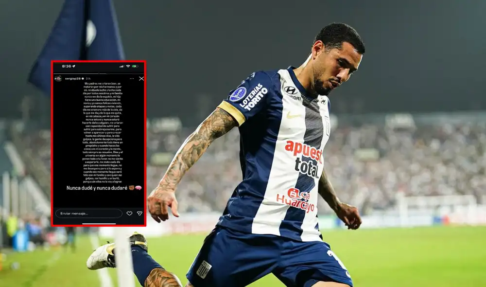 Sergio Peña llegó a Alianza Lima en el 2025. Foto: composición LR/X